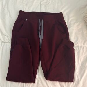 Figs Women's Burgundy Pants